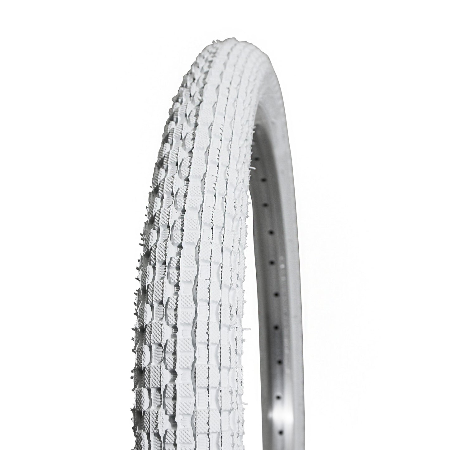 BMX Tire 20 x 1.95 Kenda White TR (50-406)