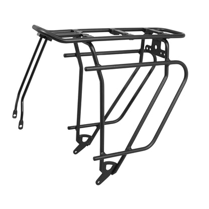Porte-bagage arrière Newton alu noir réglable 26 MIK 25kg
