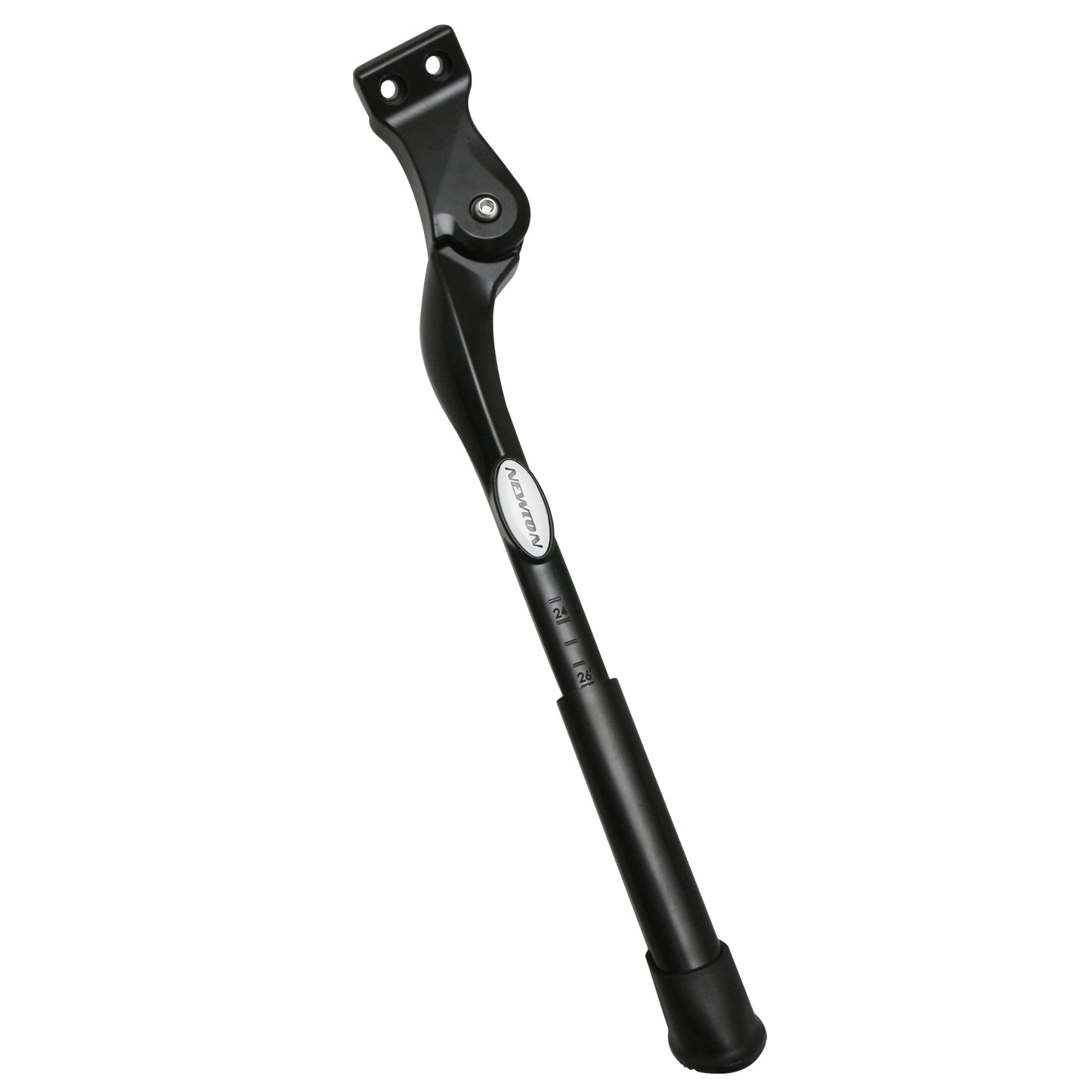 Newton 24-29" Black Rear Side Bicycle Kickstand Adjustable 2-Bolt 18mm Chainstay Mount