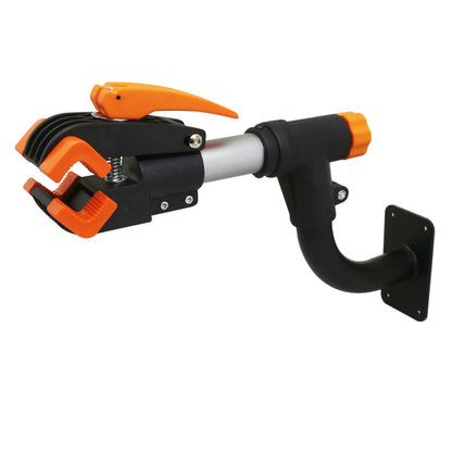 Wall-mounted bike stand for frames 25.4 to 50 mm