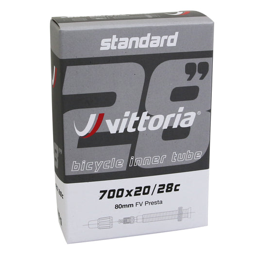 Vittoria 700 x 20-28 Bicycle Inner Tube 80mm Presta Valve