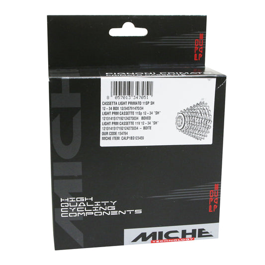 Cassette 11v. Miche primato route pour Shimano 12-34 (12-13-14-15-17-19-21-24-27-30-34)