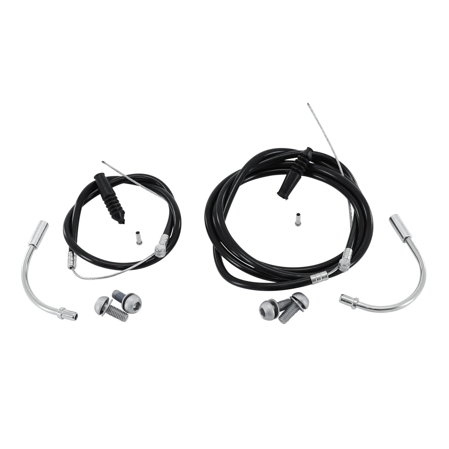 Frein v/brake PCP alu noir (étriers et leviers avant + arrière) (kit)