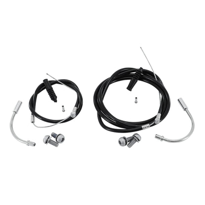 Frein v/brake PCP alu noir (étriers et leviers avant + arrière) (kit)