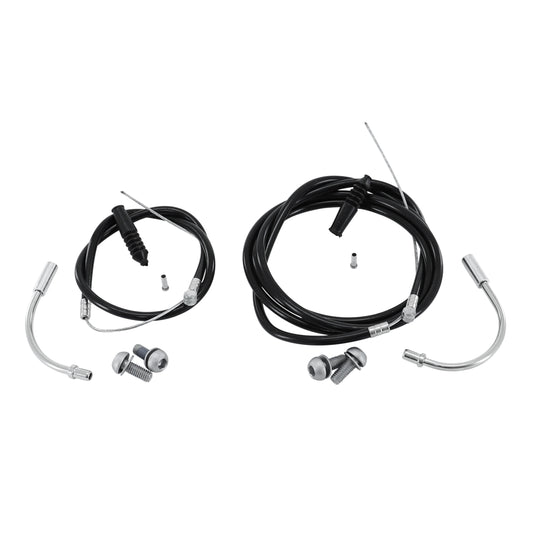 Frein v/brake PCP alu noir (étriers et leviers avant + arrière) (kit)
