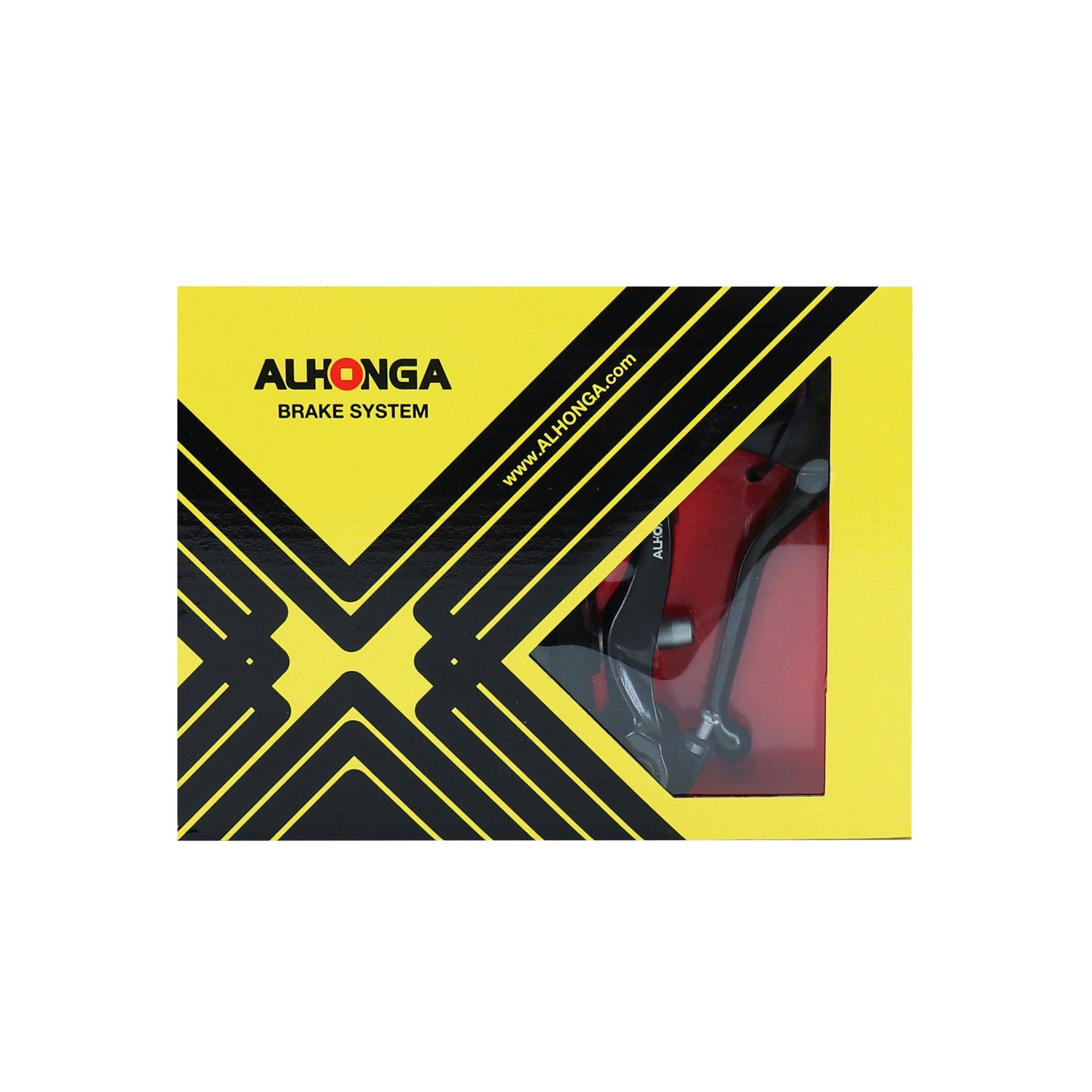 Frein v/brake PCP alu noir (étriers et leviers avant + arrière) (kit)