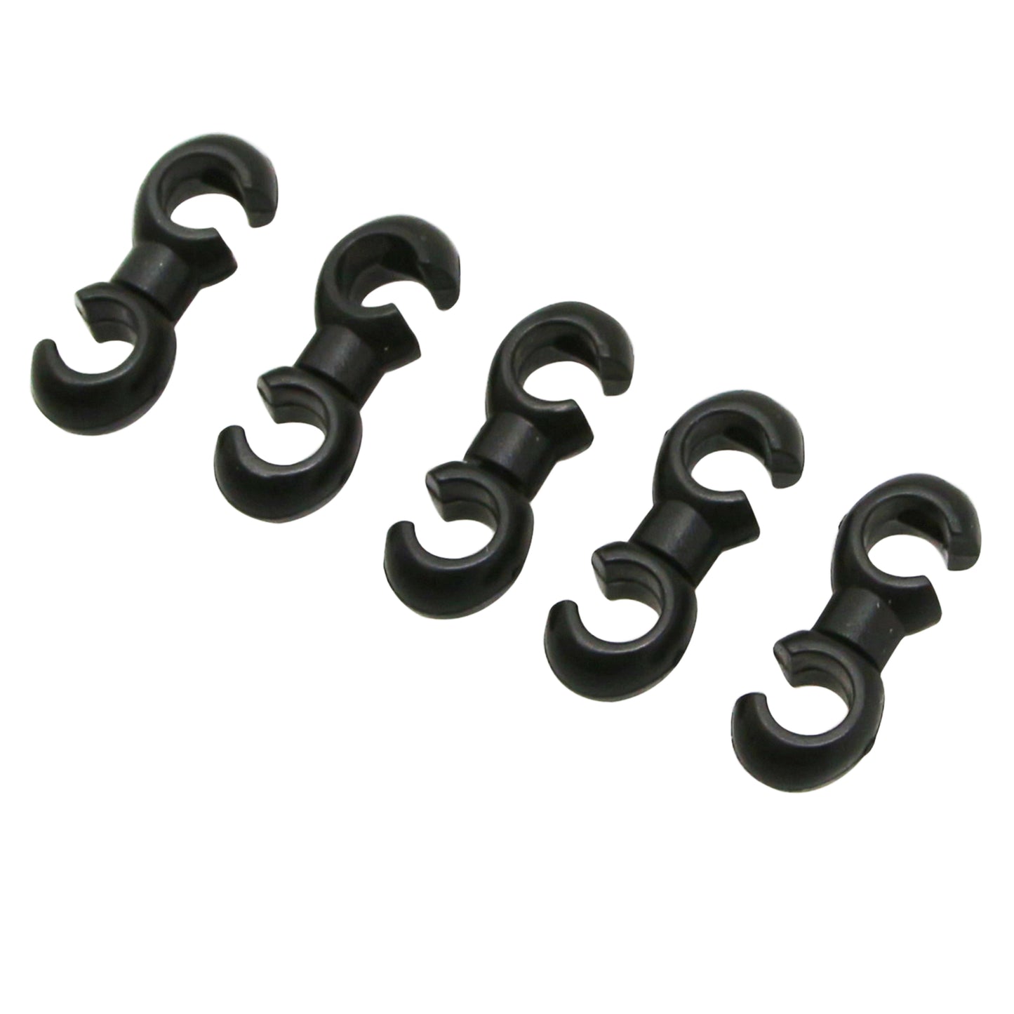 Fibrax Black Brake/Derailleur Cable Guide (Pack of 5)