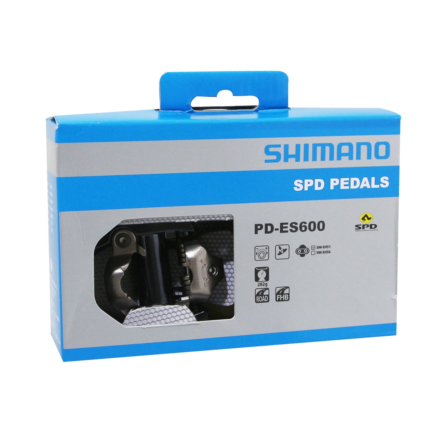 Pédale route automatique Shimano PD600 SPD cyclo noir