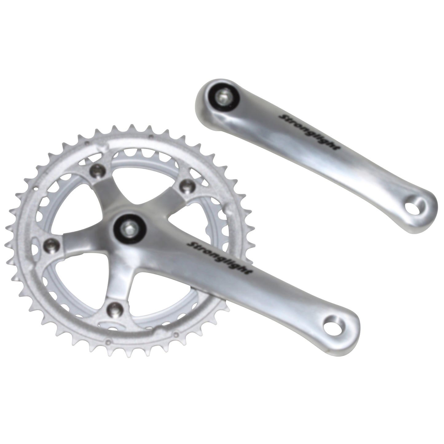 Pédalier route Stronglight Impact argent 155 42x34 axe 107