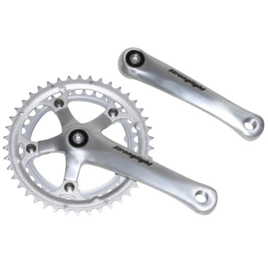 Pédalier route Stronglight Impact argent 155 42x34 axe 107