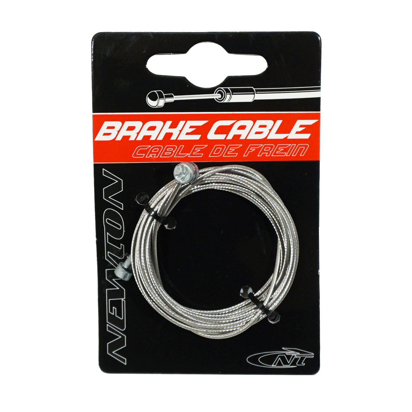 Câble de frein route-VTT Newton inox pour Shimano boîte de 25