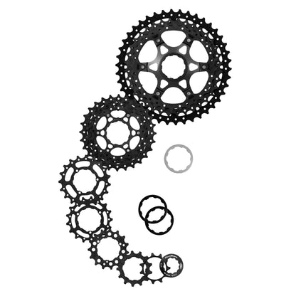 Cassette 11v. Sunrace rs3 11-32 route pour Shimano noir (11-12-13-14-15-17-19-21-24-28-32)