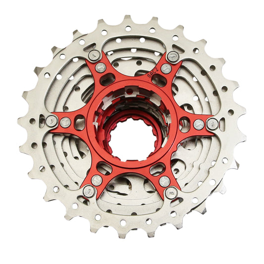 Cassette 11v. Sunrace rx1 11-25 route pour Shimano (niveau 105) métallique argent (11-12-13-14-15-16-17-19-21-23-25)