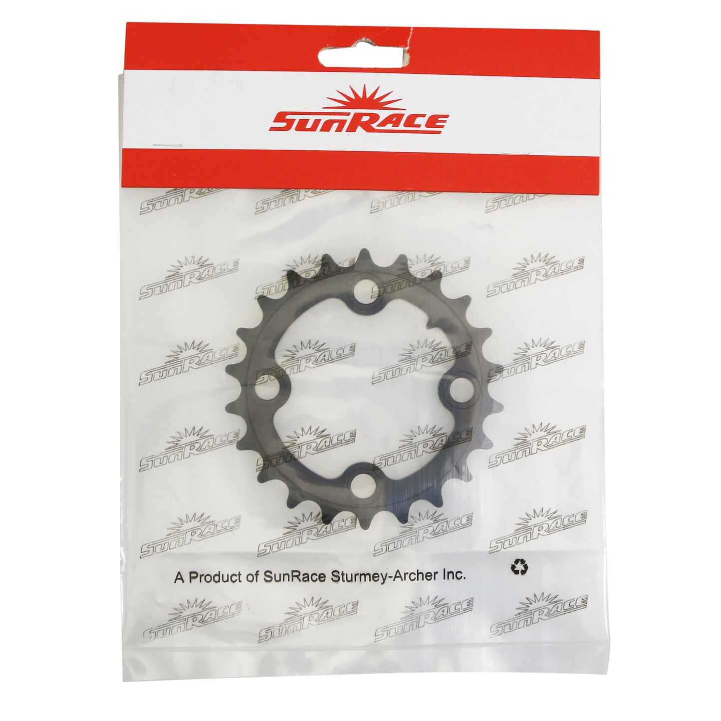 Plateau VTT 4 bras D64 pour SunRace triple int 22D alu