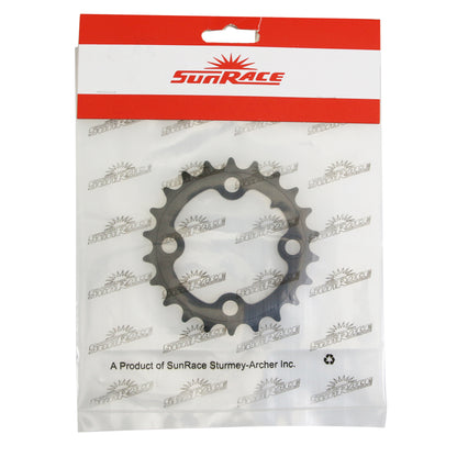 Plateau VTT 4 bras D64 pour SunRace triple int 22D alu