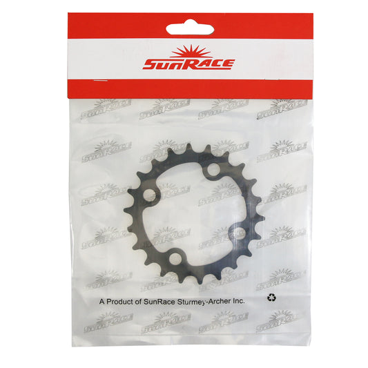 Plateau VTT 4 bras D64 pour SunRace triple int 22D acier