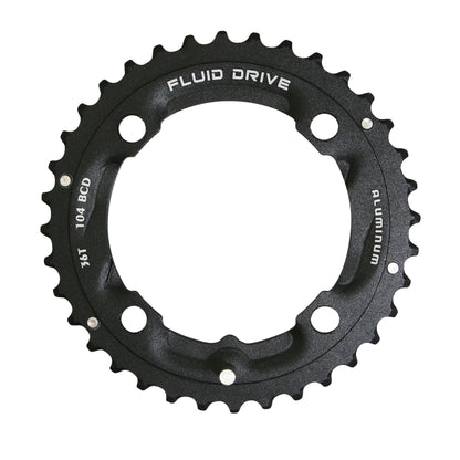 Plateau VTT 4 bras D104 pour SunRace triple mil-ext 36D