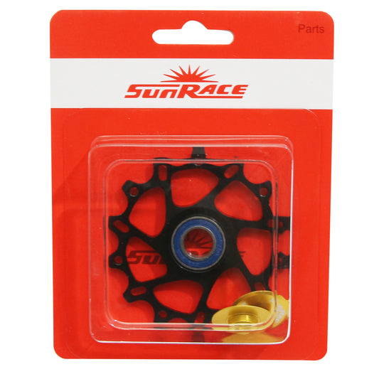 Galet dérailleur Sunrace 14 dents céramique pour dérailleur 12-11-10v. ms30-mx60-mz80 - compatible Sram 12v.