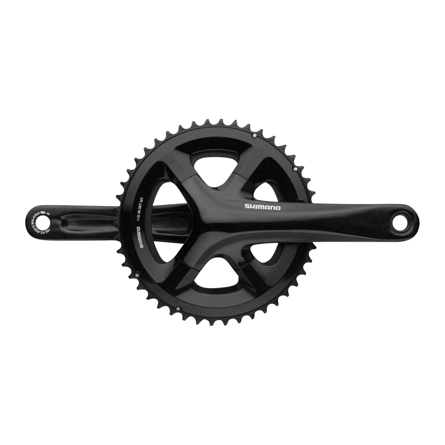 Pédalier route Shimano RS510 noir 172,5 46x36
