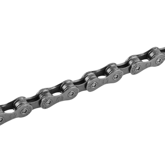 9-speed bike chain. Newton grey 114-link Road-MTB Shimano-Campagnolo-Sram compatible