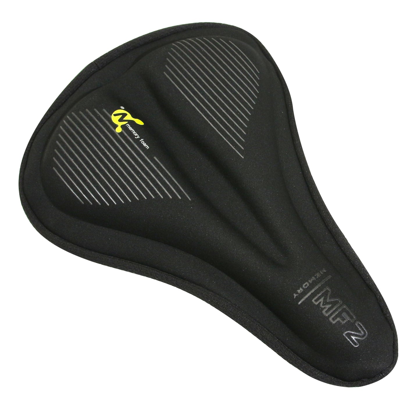 Newton Gel Memory Foam Saddle Cover Black 270x195