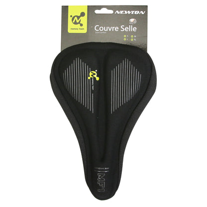 Couvre-selle Newton gel mémoire noir 280x165