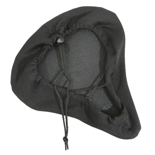 Couvre-selle Newton gel mémoire noir 245x230