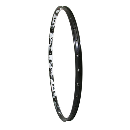 Jante Velox VTT 27.5 Karma disque noir 32T œillets