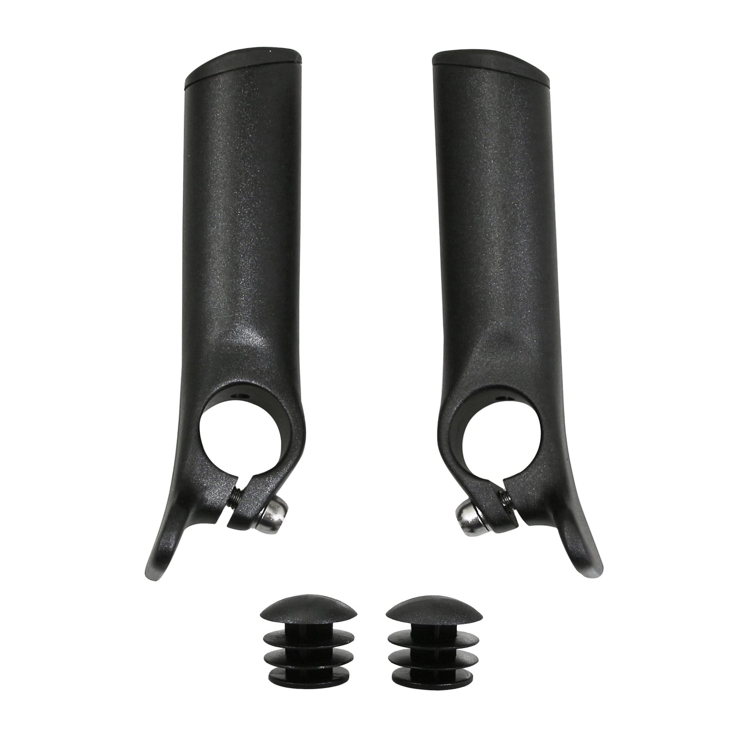 Newton Handlebar End with Matte Black Hand Rest (pair)
