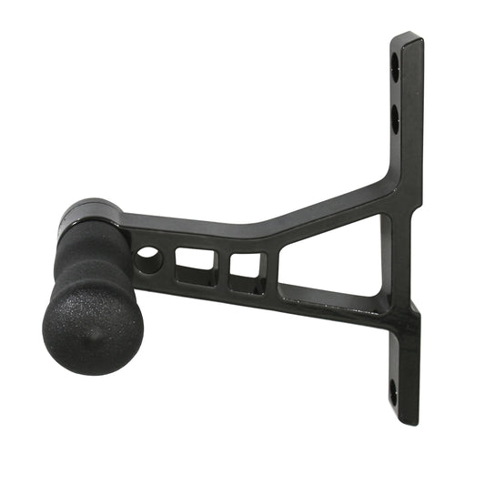 PCP wall-mounted bike rack with wheel holder
