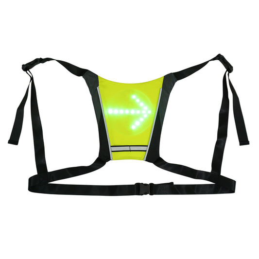 PCP LED signaling USB safety vest-harness
