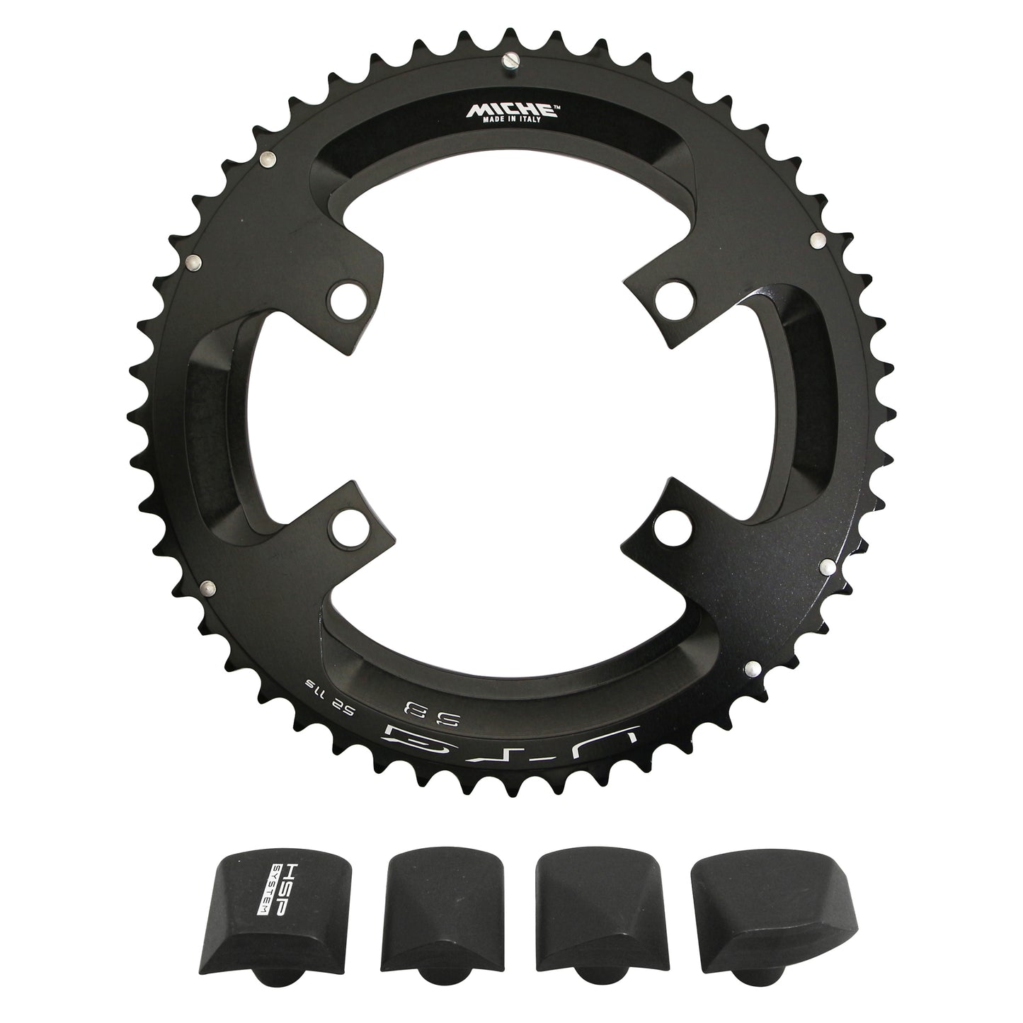 Miche D110 4-Arm Chainring for Ultegra R8000 52T 11S