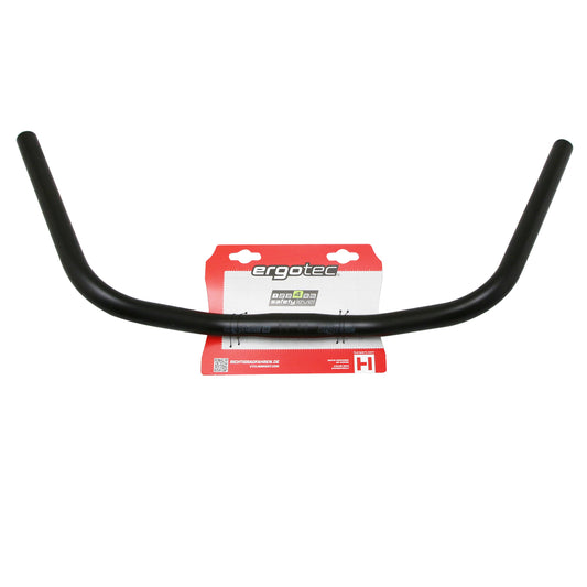 Handlebar City Ergotec rack bugel high steel black 25.4 L590mm