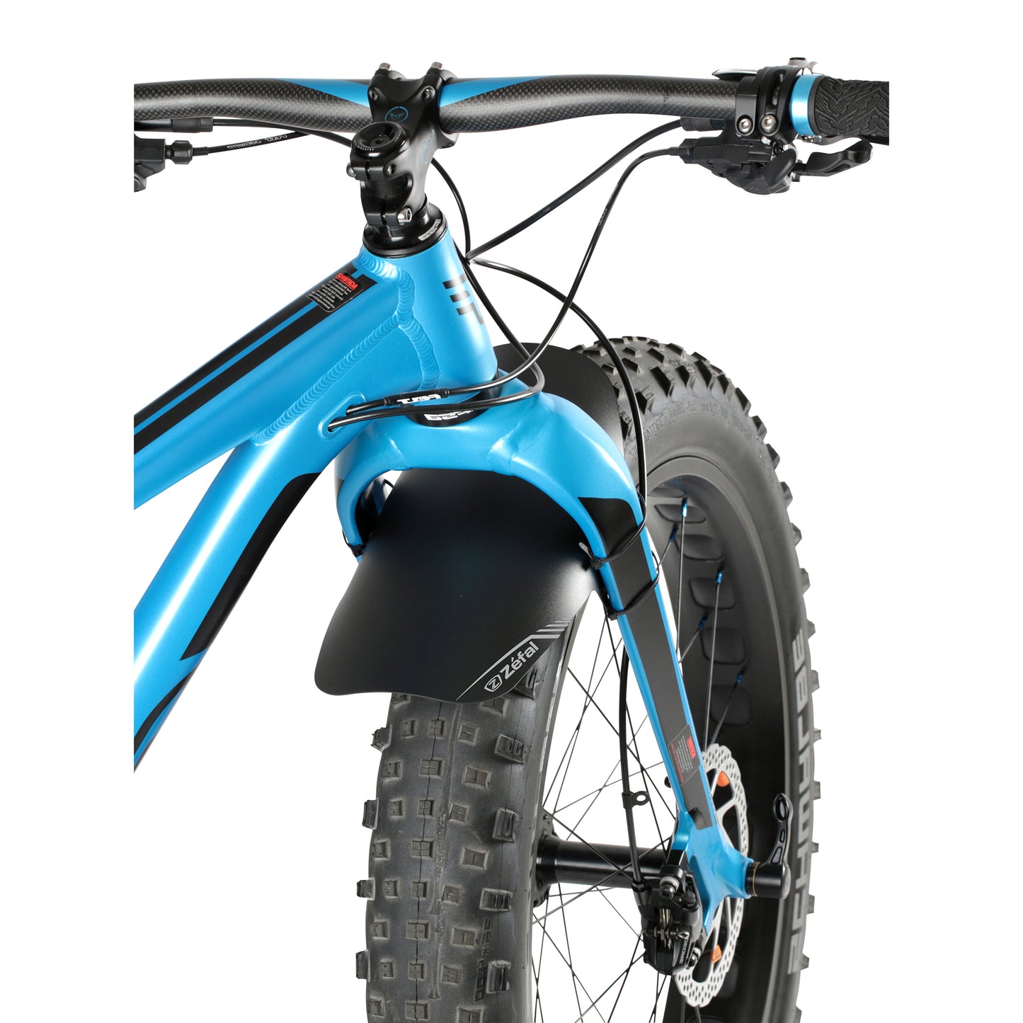 Garde-boue VTT avant Zéfal Deflector Lite XL noir 26-29"