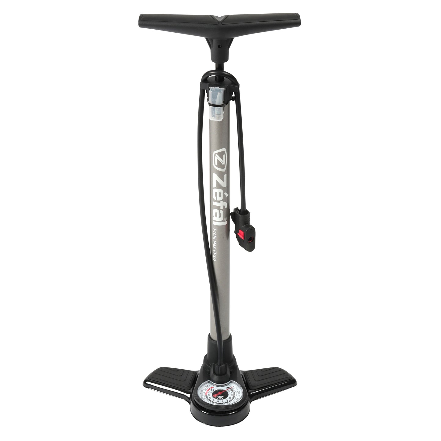 Pompe à pied Zefal Profil Max FP20 acier 9 bars