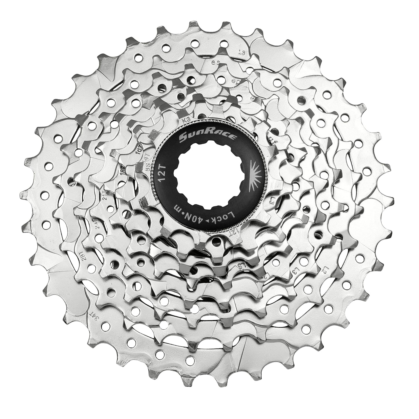 8-speed cassette. Sunrace M66 11-32 MTB for Shimano-SRAM nickel (11-13-15-18-21-24-28-32)