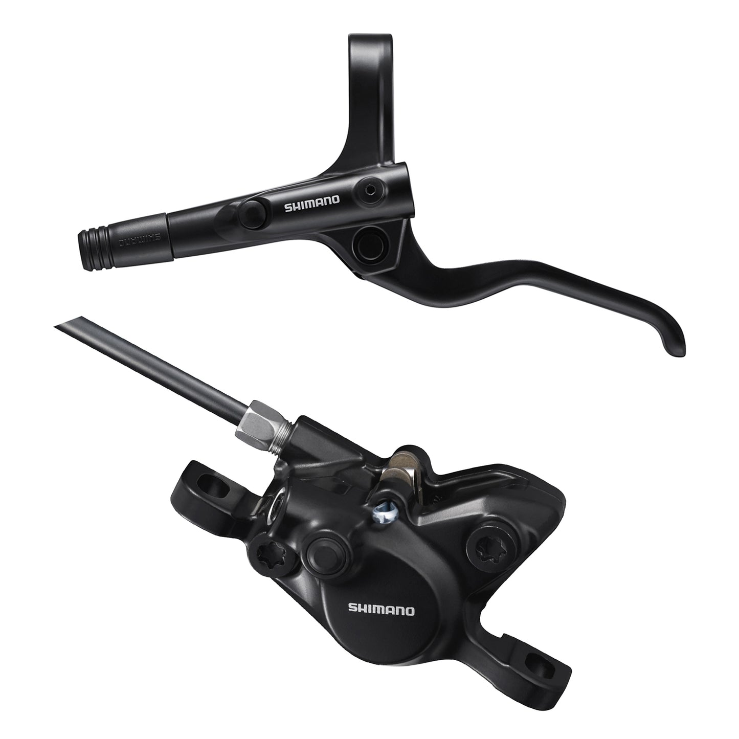 Frein à disque VTT hydraulique Shimano MT200 avant noir durite 900mm sans Disque