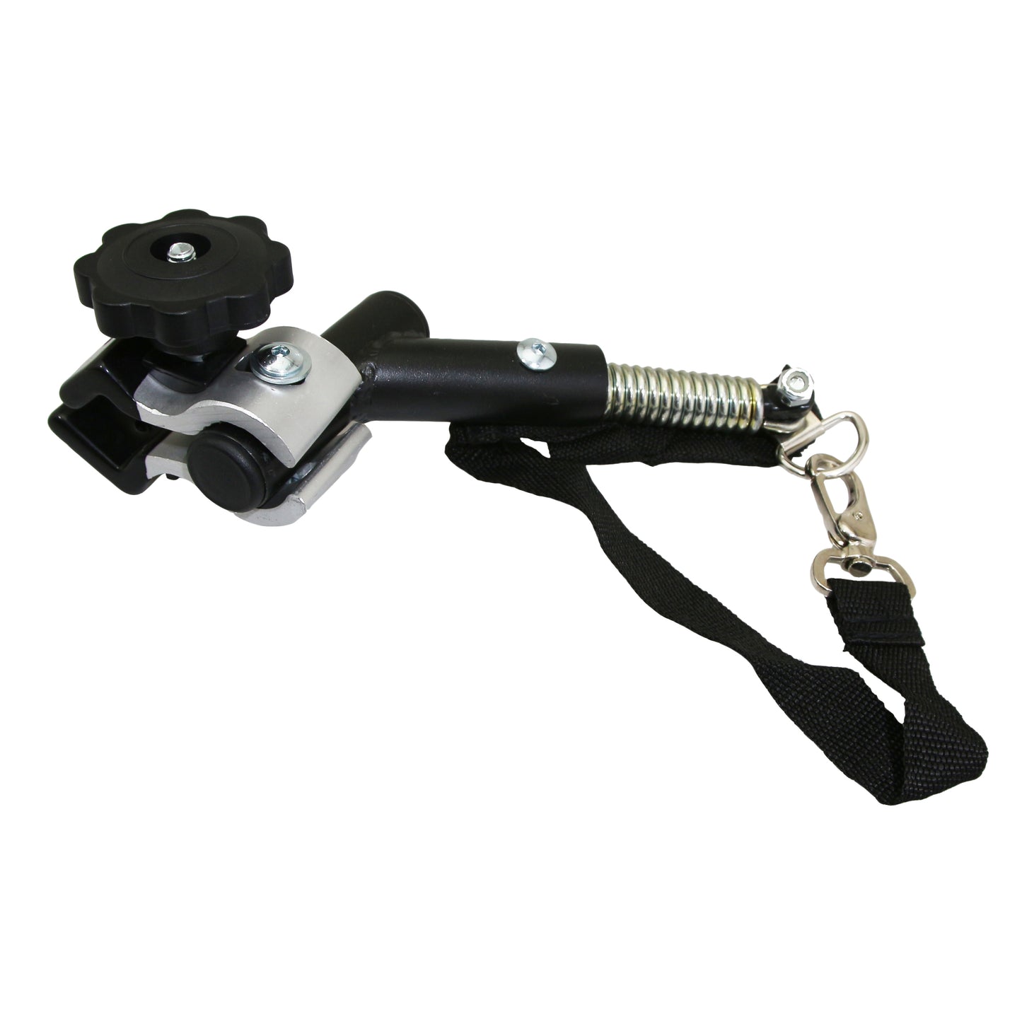 Child's bicycle trailer hitch thru-axle