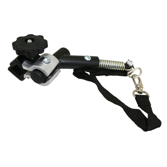 Child's bicycle trailer hitch thru-axle