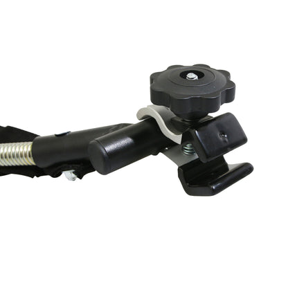 Child's bicycle trailer hitch thru-axle