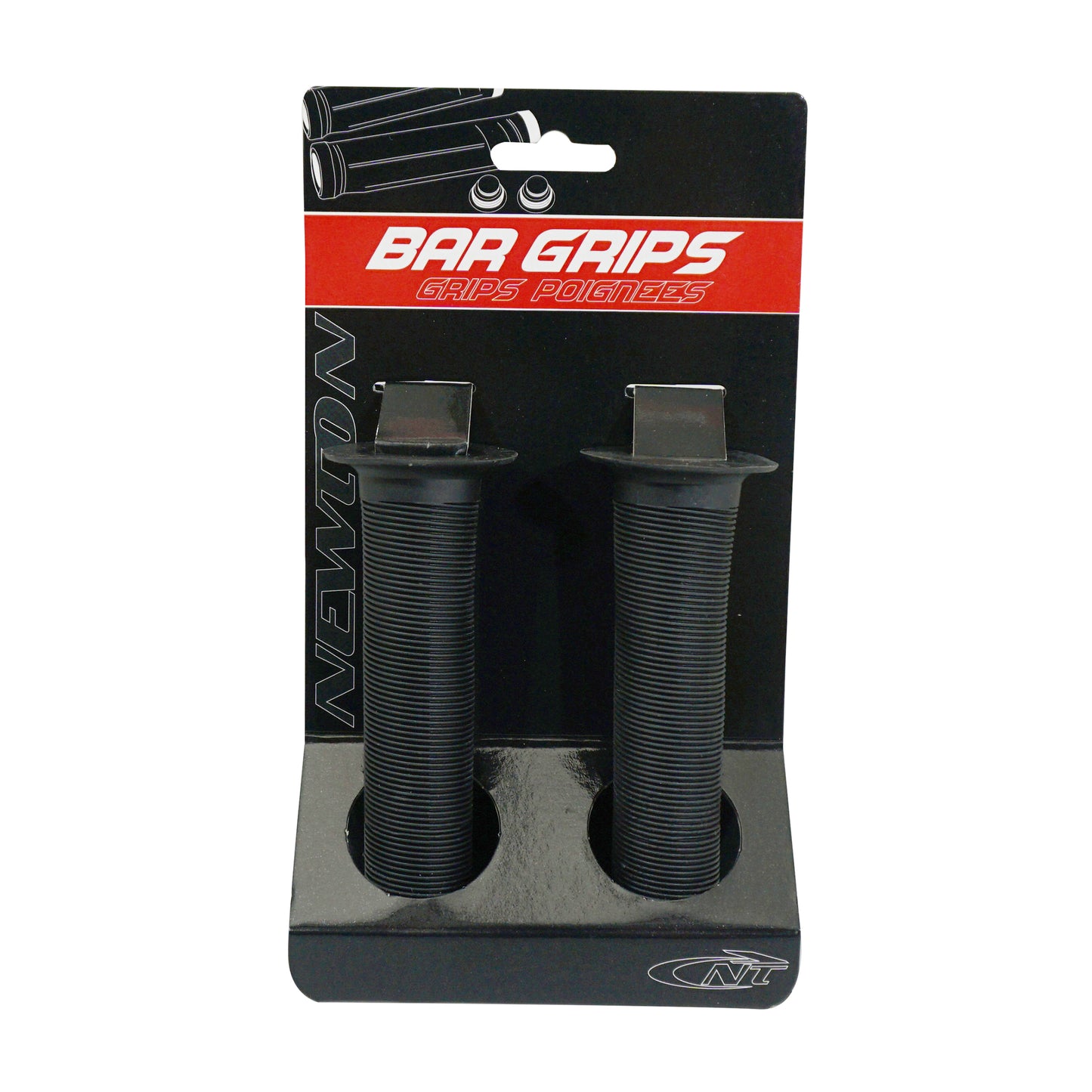 Poignées BMX Newton noir 130mm d19