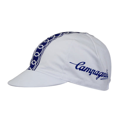 Casquette vélo équipe vintage gitane campagnolo blanc Gist