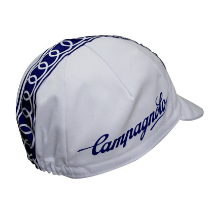 Casquette vélo équipe vintage gitane campagnolo blanc Gist