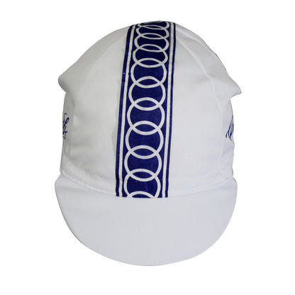 Casquette vélo équipe vintage gitane campagnolo blanc Gist