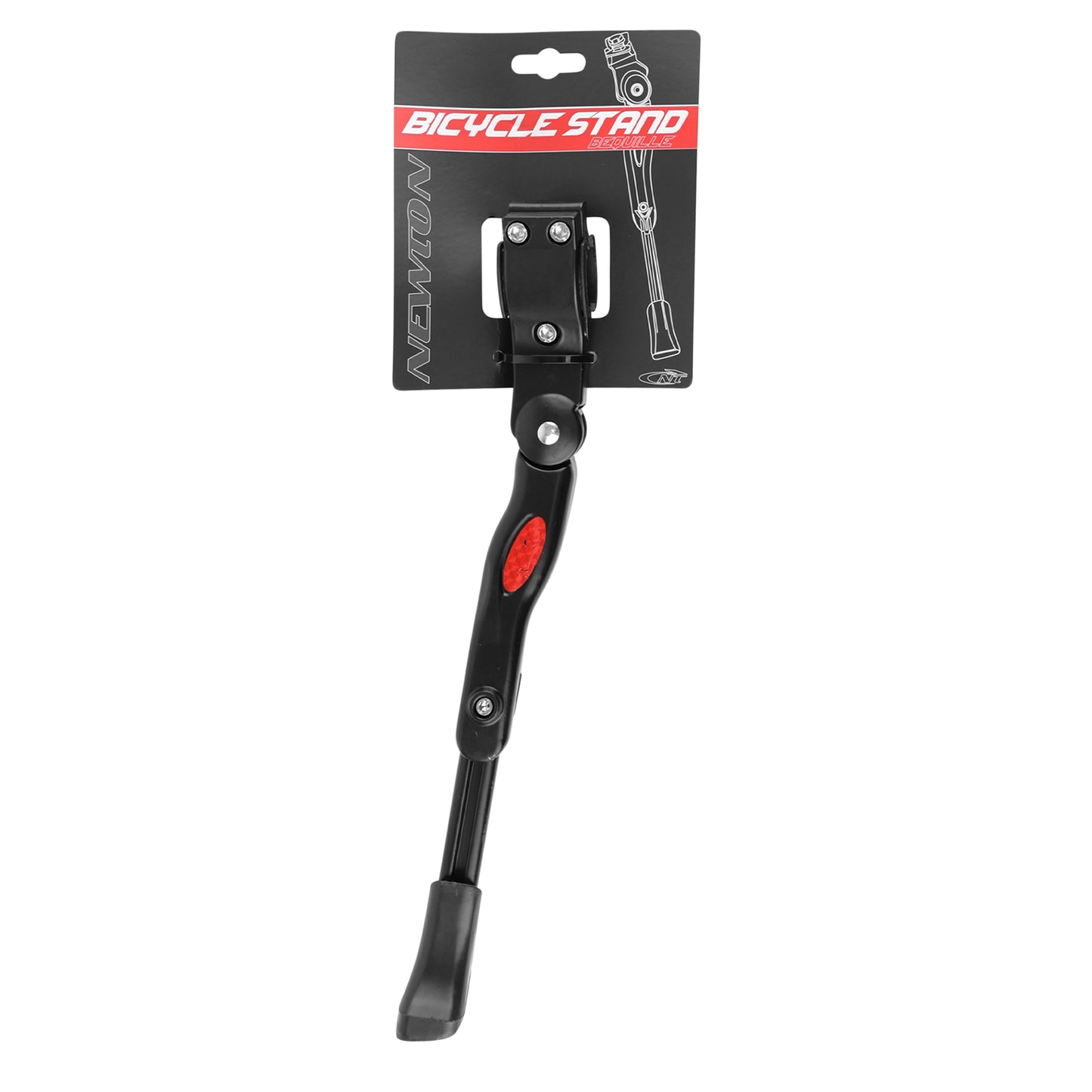Newton 24-28'' Adjustable Rear Side Bike Kickstand, Chainstay Mount