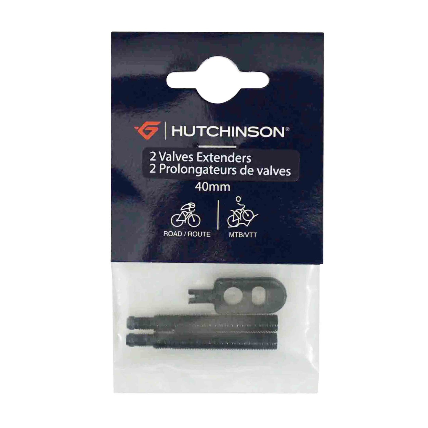 Prolongateur valve Presta Hutchinson 40 mm