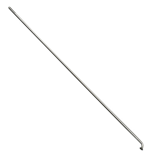 Rayon Leader Fox inox argent tête coudée 232 mm 2,3mm