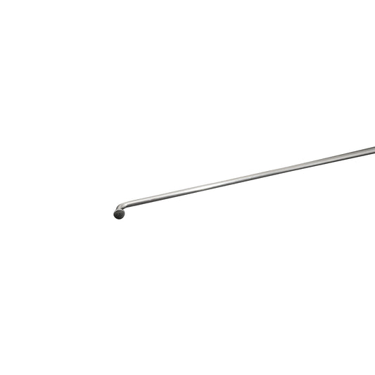Rayon Leader Fox inox argent tête coudée 232 mm 2,3mm