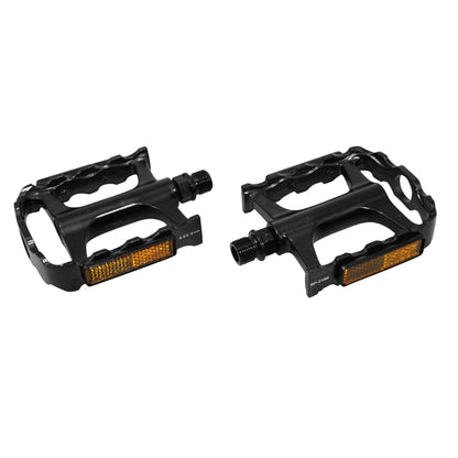 Pédale city VTT premium Newton alu noir 9/16