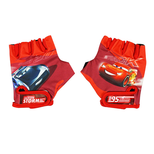 Disney Cars red kids' cycling gloves